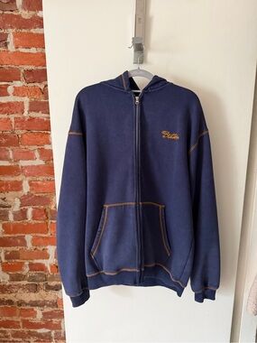 Butter Goods Purple zip up hoodie